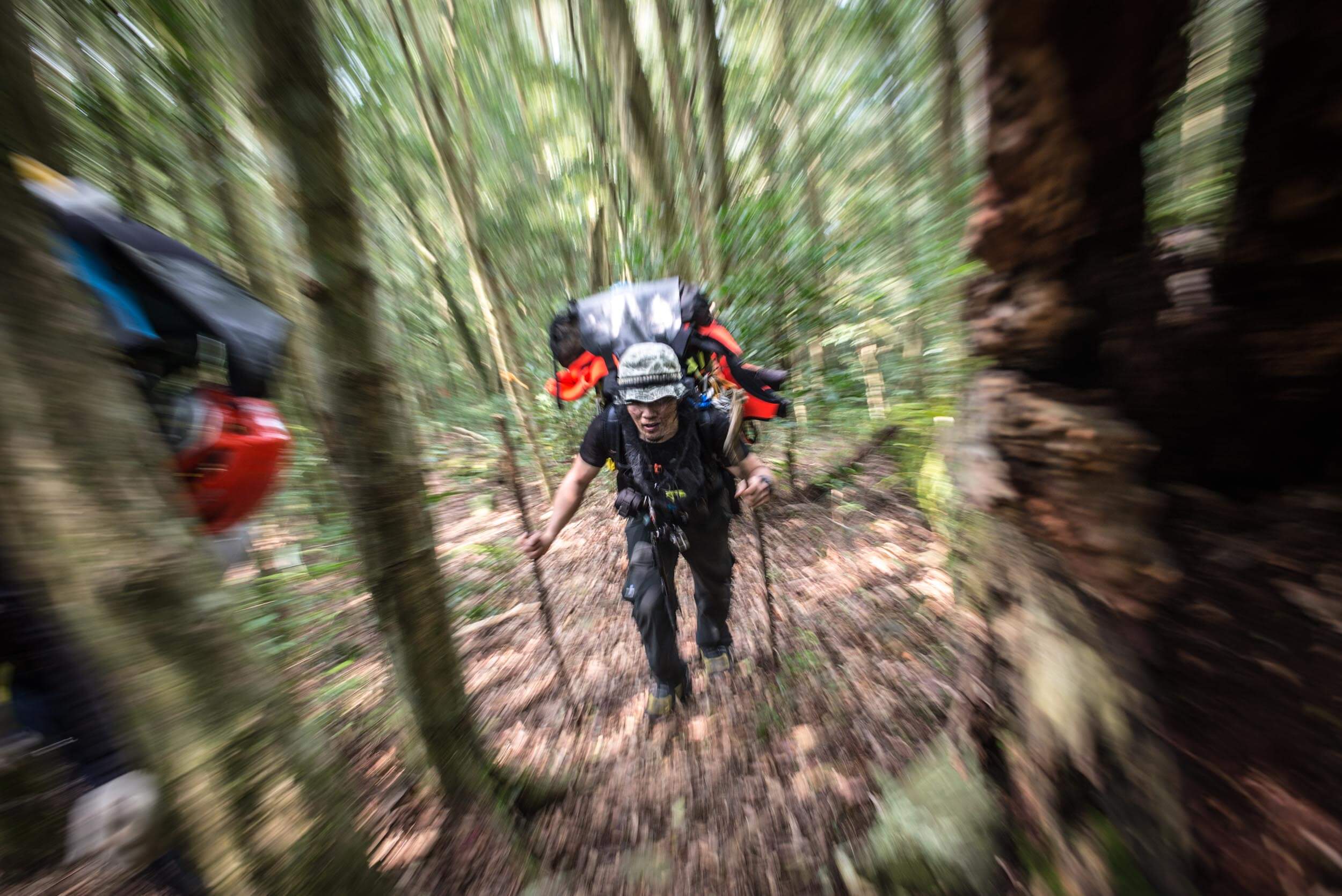 Akira Tanaka on the demanding approach of Malishan River, which saw the team climb 1000m on the first day