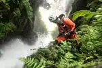 Canyoning descent in Bali, Indonesia, Photo by Supersmarindo .