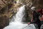 High water flow in Asemanrood canyon