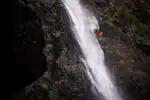 A high waterfall in Taiwan